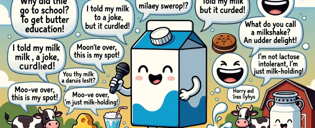 🥛 150+ Milk Jokes That’ll Make You Laugh Out Loud