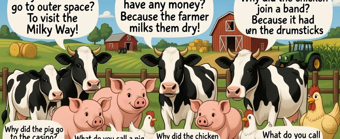 151+Farm Jokes That’ll Make You Laugh Out Loud 🐄🌾