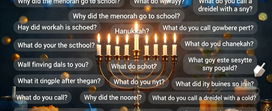161+Hanukkah Jokes That’ll Make Your Festival Shine Bright ✨