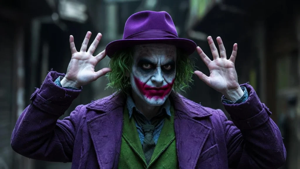 Joker Batman Outfit for Halloween Laughs