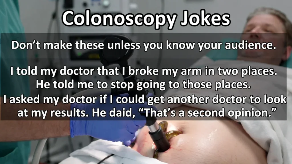 Awkward but Funny Colonoscopy Jokes