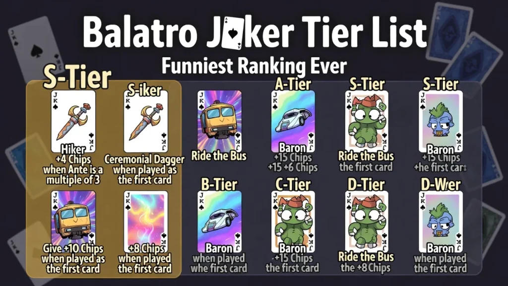 Best Balatro Jokers for Beginners 🎯