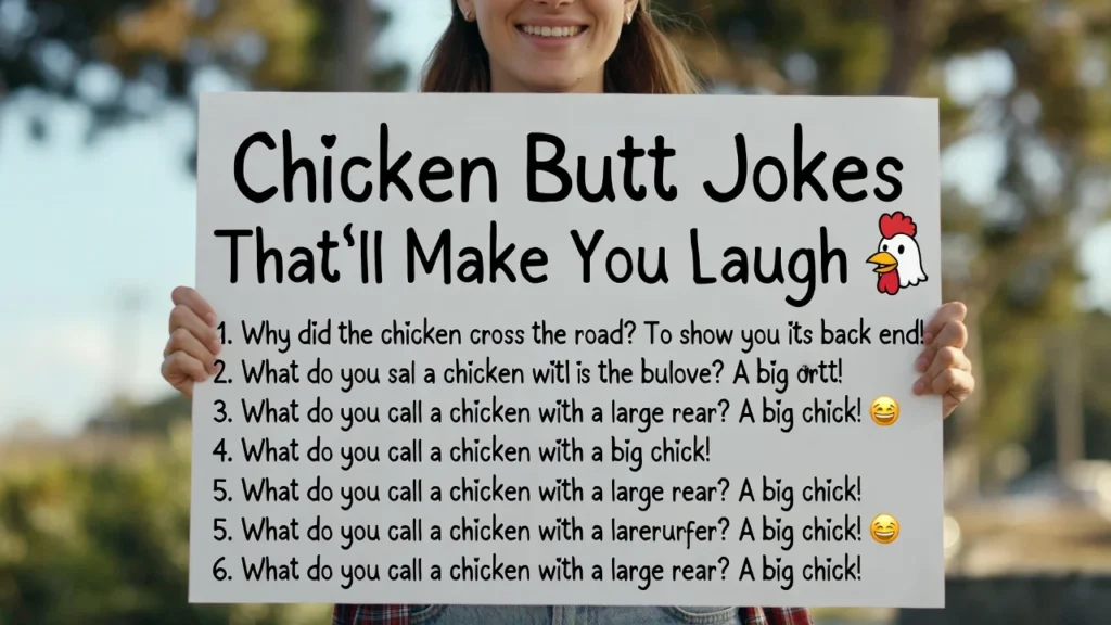 Chicken Butt Jokes for Friends
