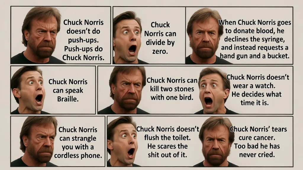 Chuck Norris Jokes That Kick Humor Into Roundhouse Mode