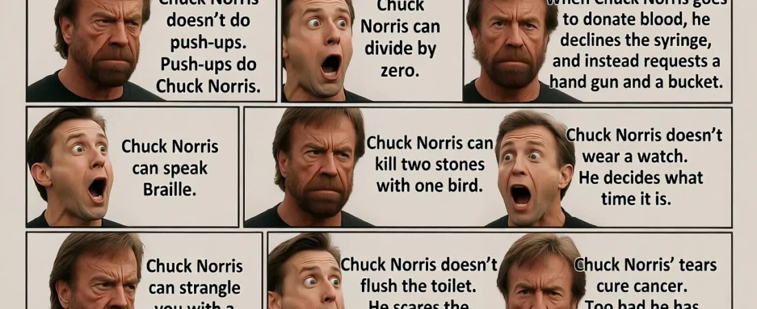 Chuck Norris Jokes That Kick Humor Into Roundhouse Mode
