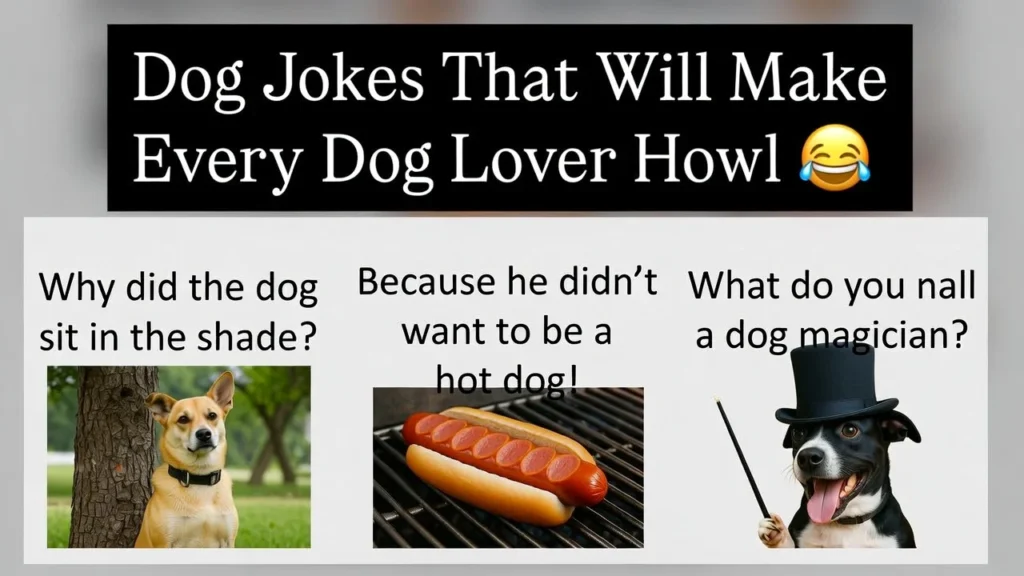 Clean Dog Jokes for Kids and Families