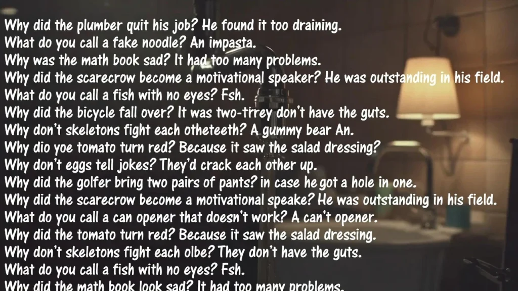 Hilarious Pipe Jokes That Flow Smoothly 🚿