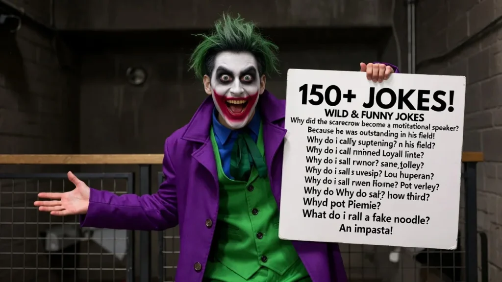 Joker Batman Outfit: 150+ Wild & Funny Jokes