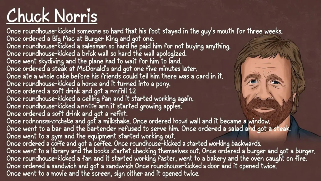 Martial Arts Chuck Norris Jokes