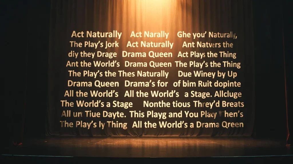 Short Drama Puns for Quick Laughs 😂