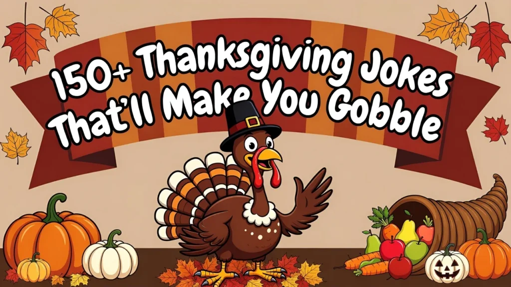 😂 Silly Thanksgiving Jokes for Family Time