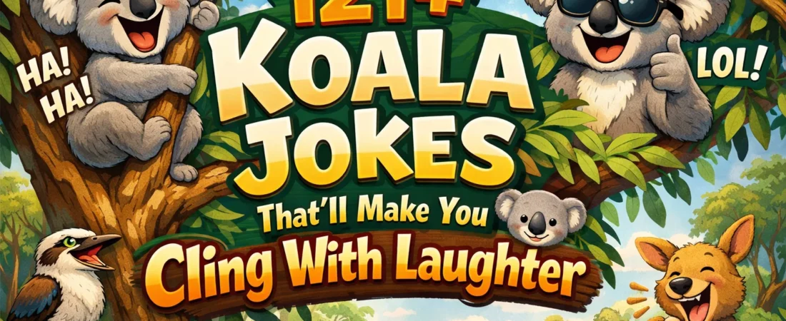 121+Koala Jokes That’ll Make You Cling With Laughter🐨