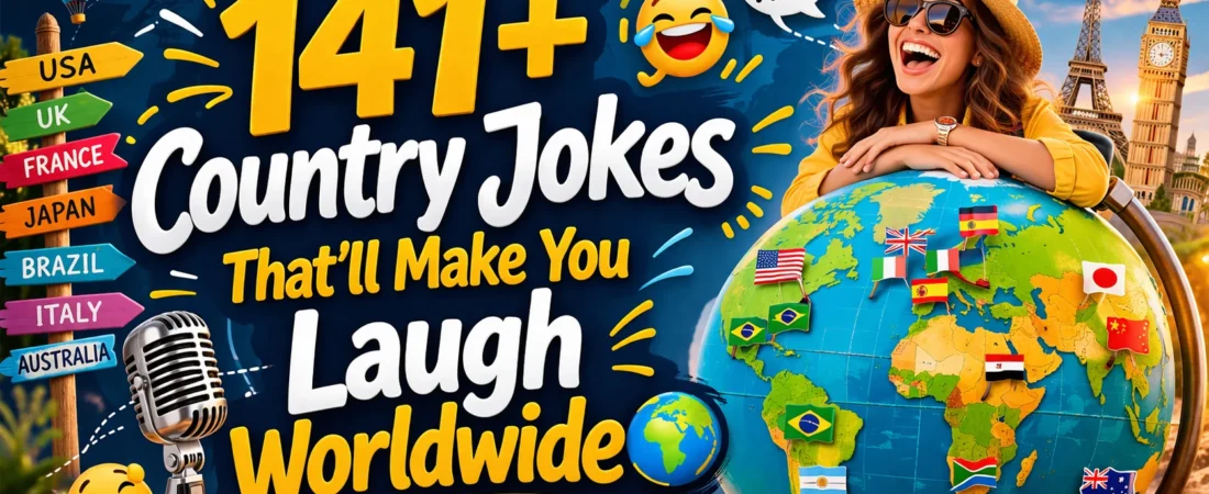141+Country Jokes That’ll Make You Laugh Worldwide🌍