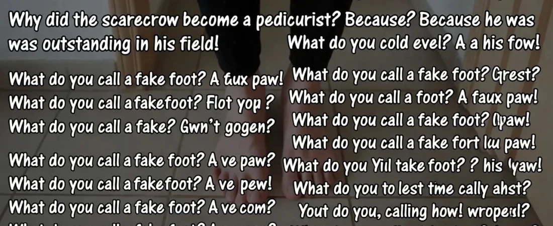 150+ Feet Jokes That Will Toe-tally Crack You Up 👣😂