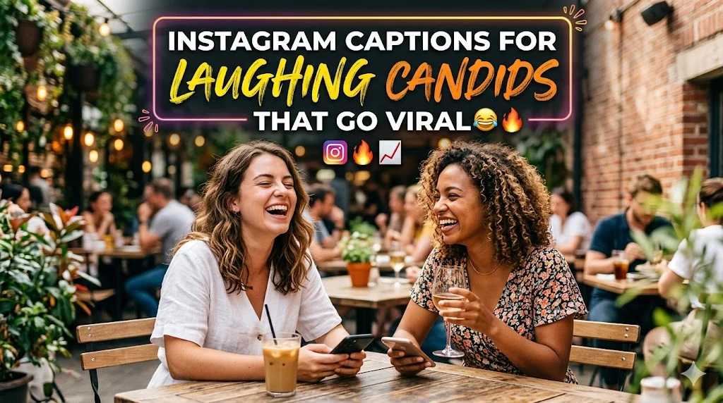 650+Instagram Captions for Laughing Candids That Go Viral 😂🔥
