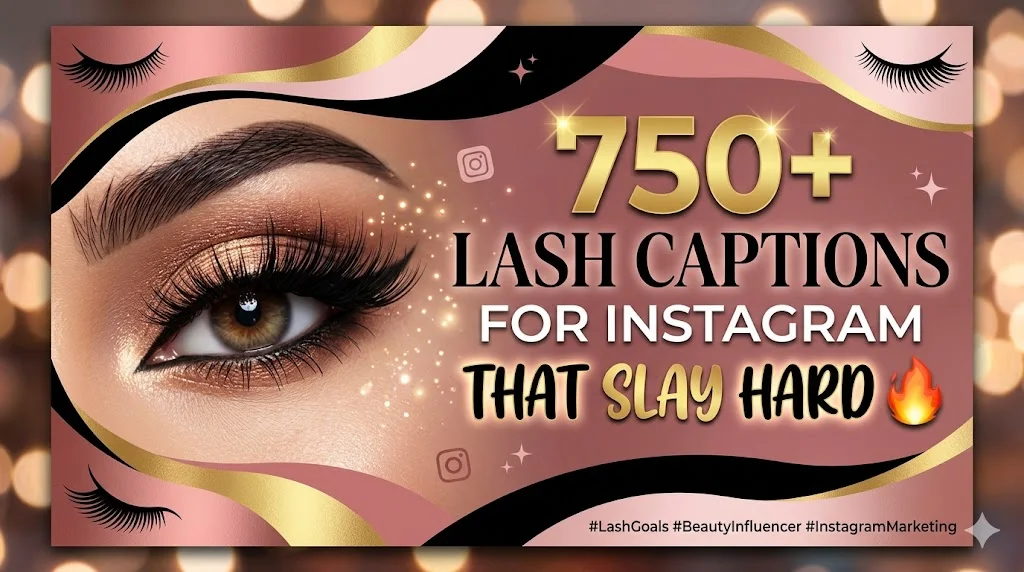 750+Lash Captions for Instagram That Slay Hard 🔥