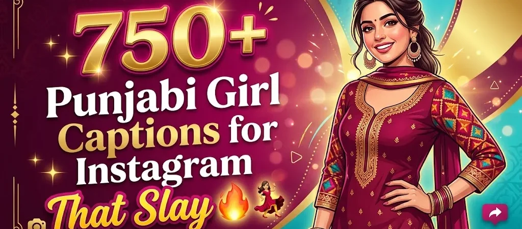 750+Punjabi Girl Captions for Instagram That Slay 🔥💃