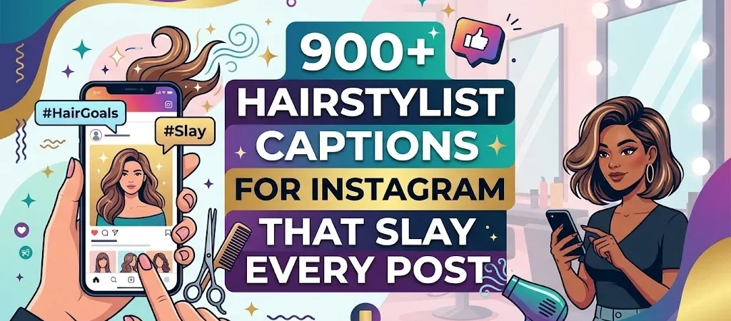 900+Hairstylist Captions for Instagram That Slay Every Post 