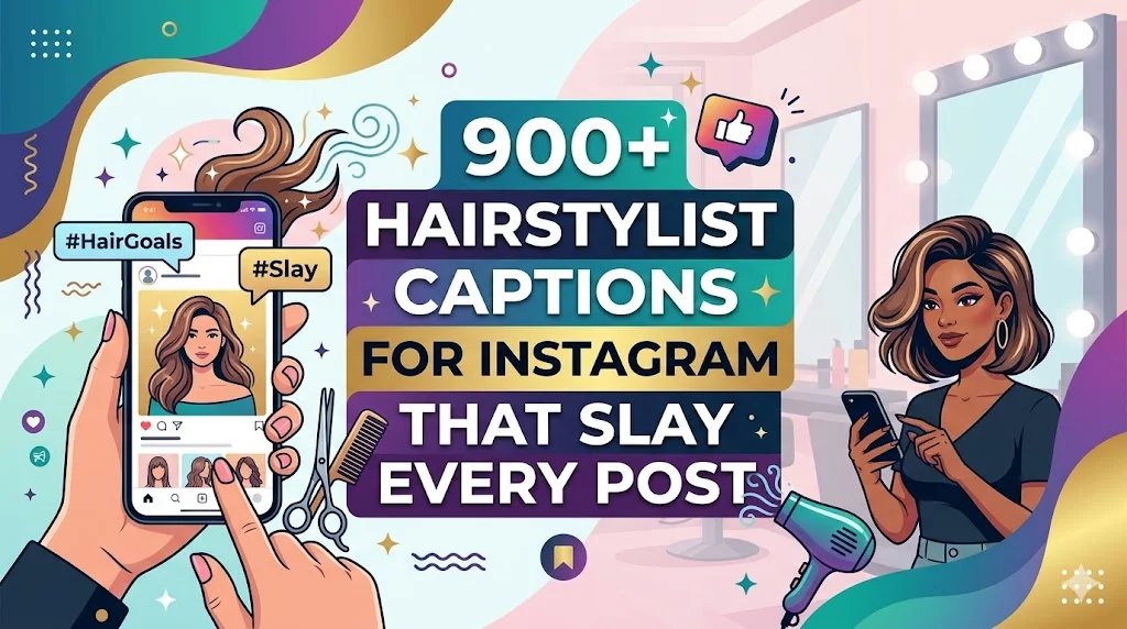 900+Hairstylist Captions for Instagram That Slay Every Post 