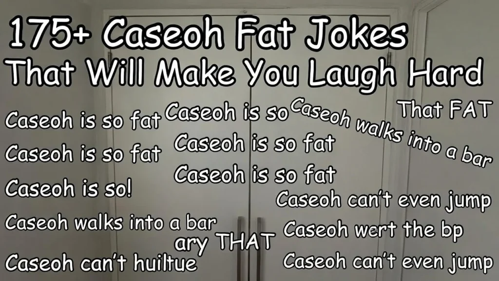 Clean Caseoh Fat Jokes That Stay Fun