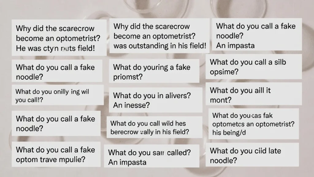 Blink and You’ll Miss It Jokes 