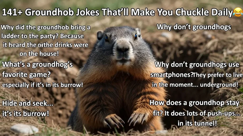 🐾 Cute Groundhog Jokes for All Ages