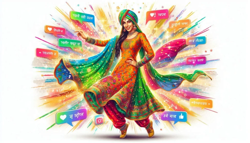 Cute Punjabi Girl Captions for Instagram