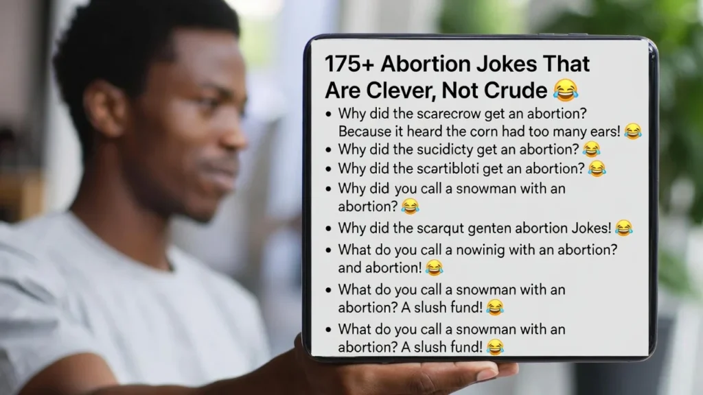 Short Abortion Jokes That Keep It Clean 🤭