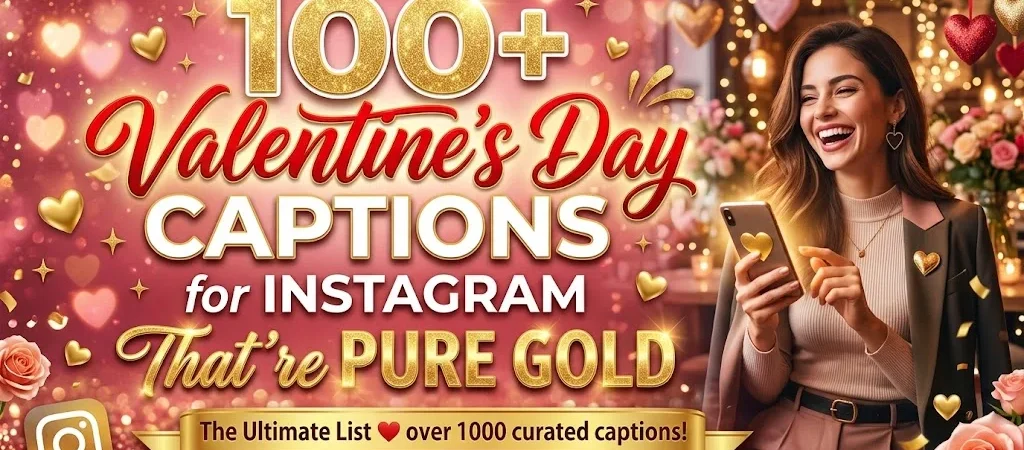1000+ Valentine’s Day Captions for Instagram That’re Pure Gold