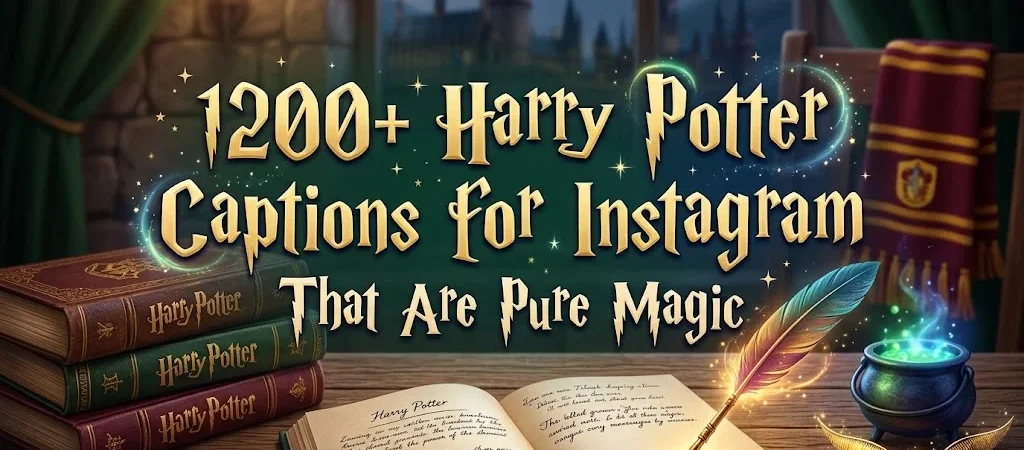 1200+Harry Potter Captions for Instagram That Are Pure Magic
