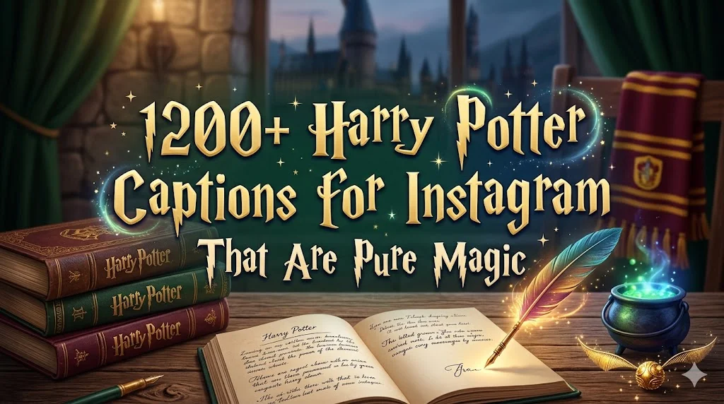 1200+Harry Potter Captions for Instagram That Are Pure Magic