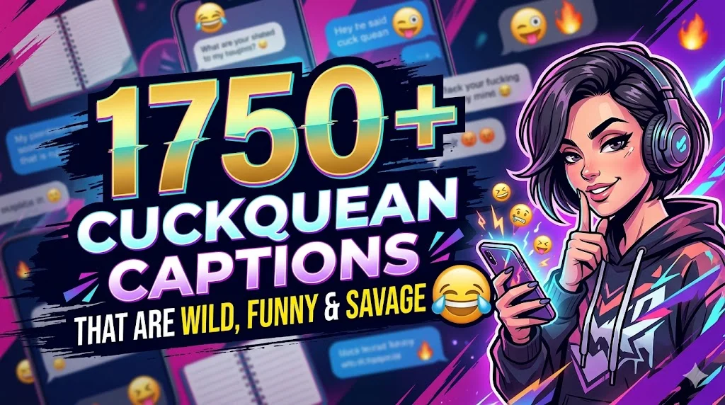 1750+Cuckquean Captions That Are Wild, Funny & Savage 😂