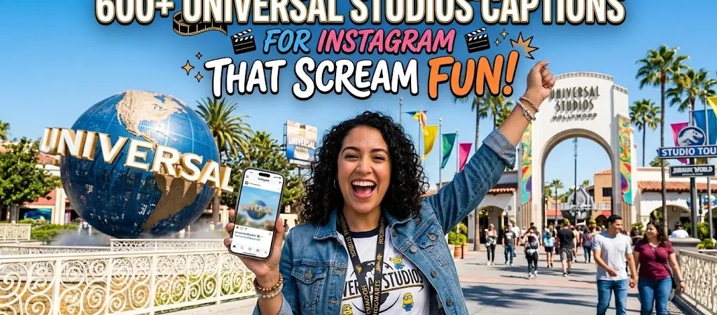 600+Universal Studios Captions for Instagram That Scream Fun