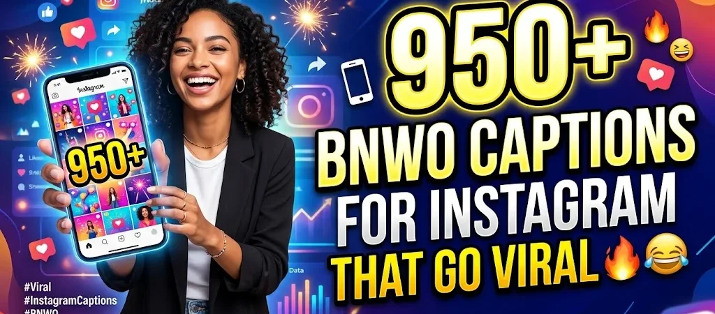 950+Bnwo Captions for Instagram That Go Viral ๐ฅ๐