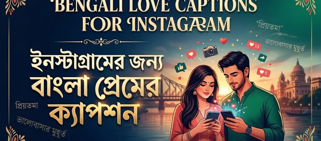 Bengali Love Captions for Instagram: 1000+ Romantic & Funny Captions 😂❤️