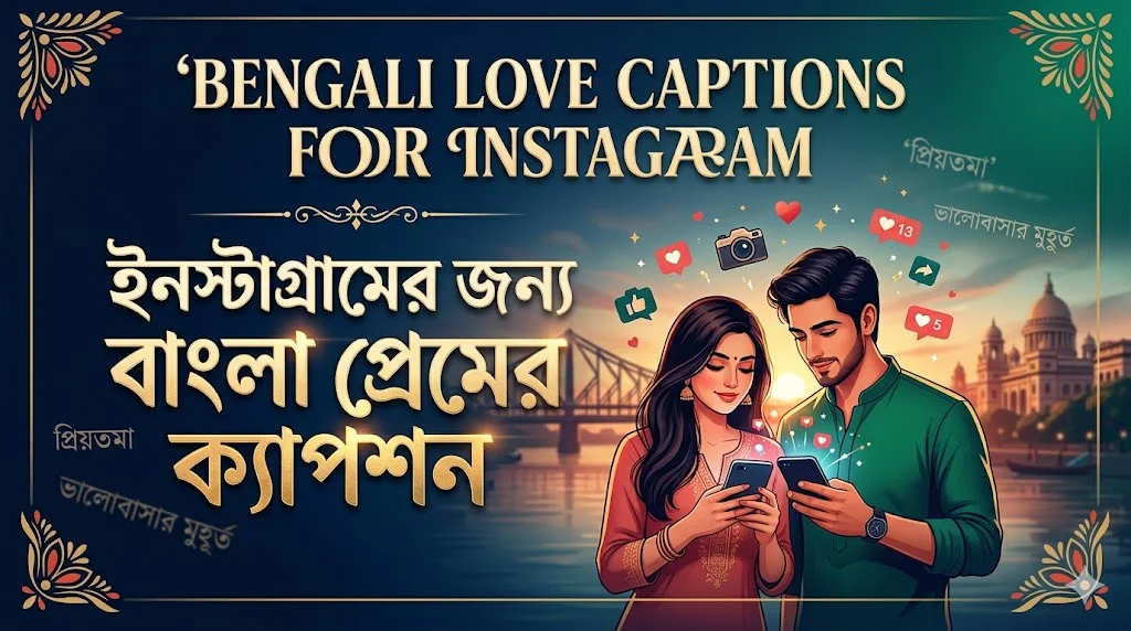 Bengali Love Captions for Instagram: 1000+ Romantic & Funny Captions 😂❤️