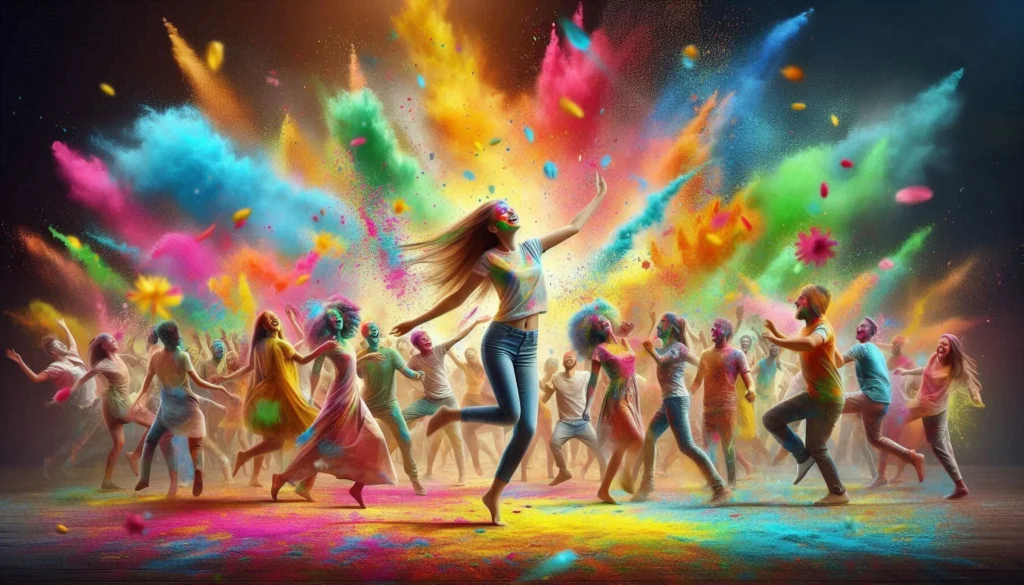 🌈Attitude Holi Caption for Instagram in Hindi 😎🔥