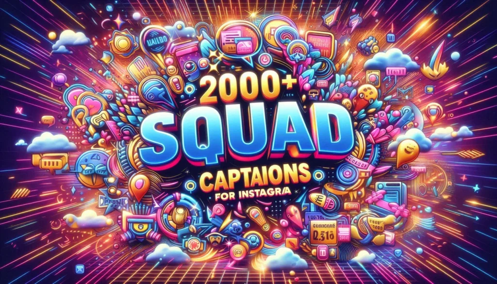  😎 Cool Squad Captions for Stylish Crew Pics