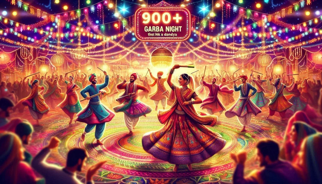  🌙 Dandiya Night Captions for Magical Memories