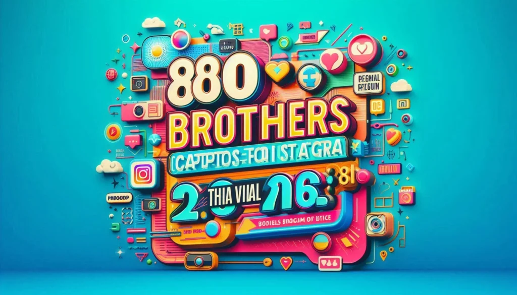 😂 Funny Brothers Captions for Instagram