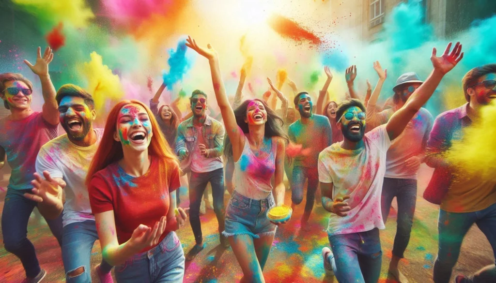 😂 Funny Holi Captions for Selfies