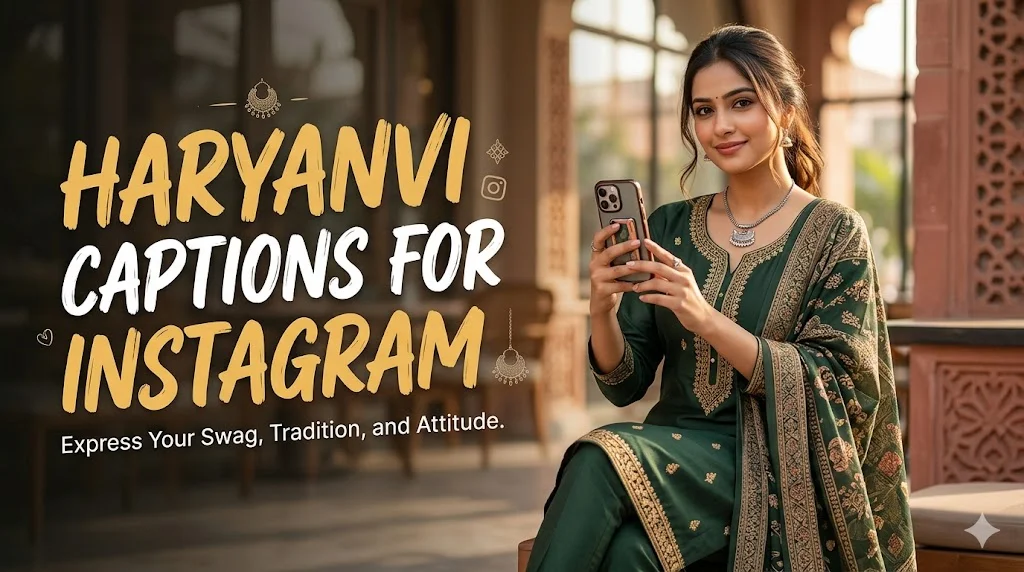 Haryanvi Captions for Instagram: 900+ Funny Viral Lines 😂🔥