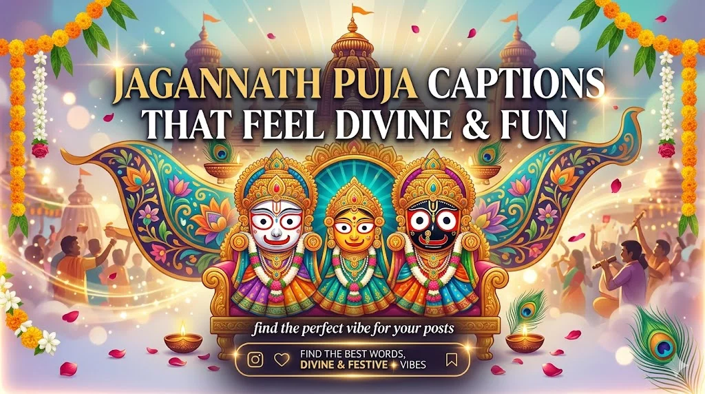 Jagannath Puja Captions for Instagram That Feel Divine & Fun