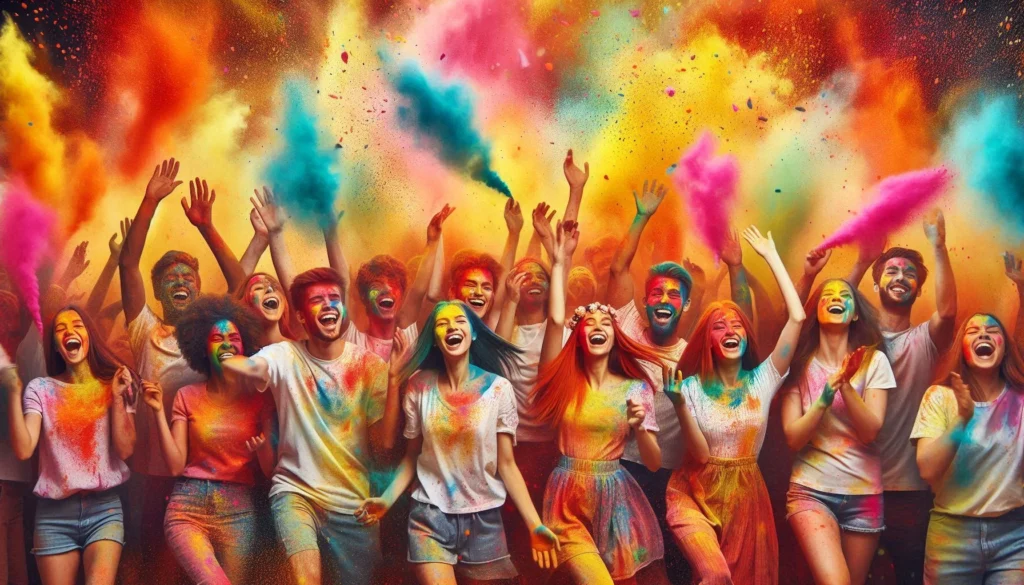 🤣 Savage Funny Holi Captions for Friends