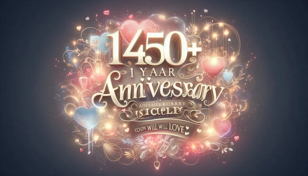 ❤️ Sweet One-Year Love Captions for Your Special Post