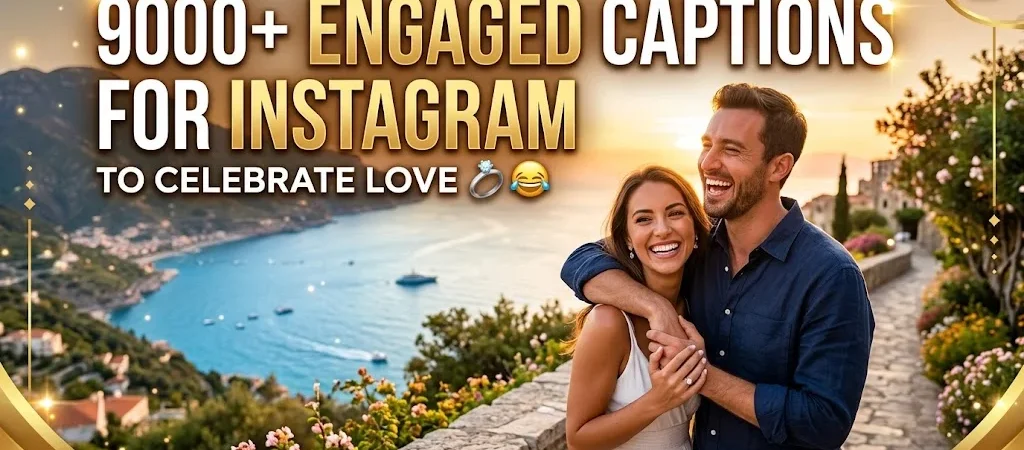 900+Engaged Captions for Instagram to Celebrate Love ππ