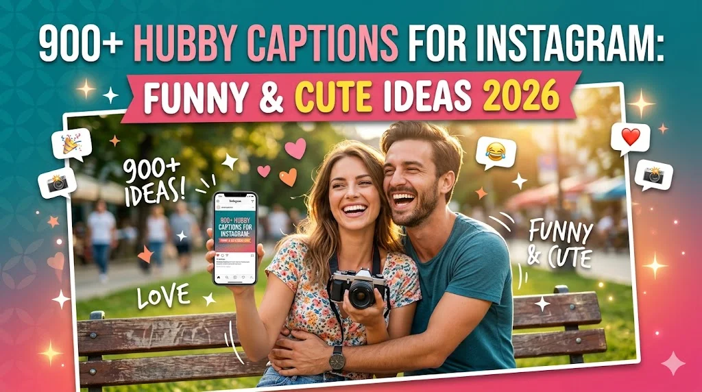 900+Hubby Captions for Instagram: Funny & Cute Ideas 2026