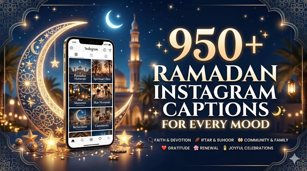 Short Ramadan Captions That Say More With Less