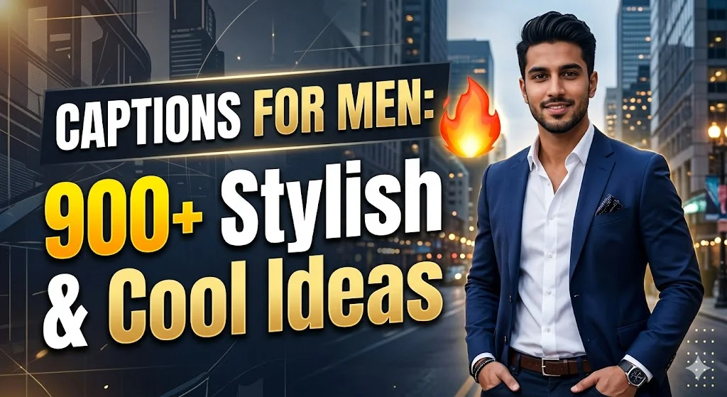 Attitude Captions for Men That Exude Confidence