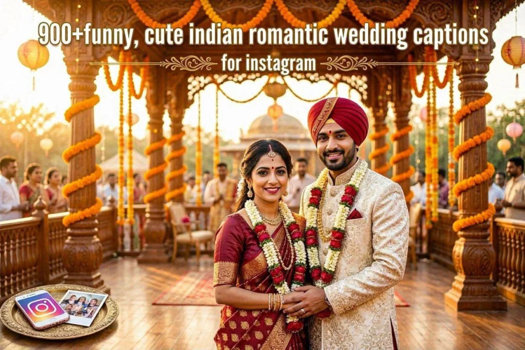 💍 Beautiful Indian Bride Captions for Instagram